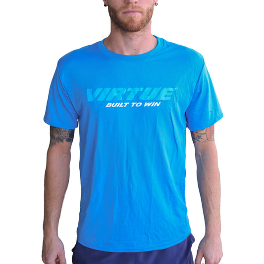 Virtue Built to Win Performance T-shirt - Sapphire