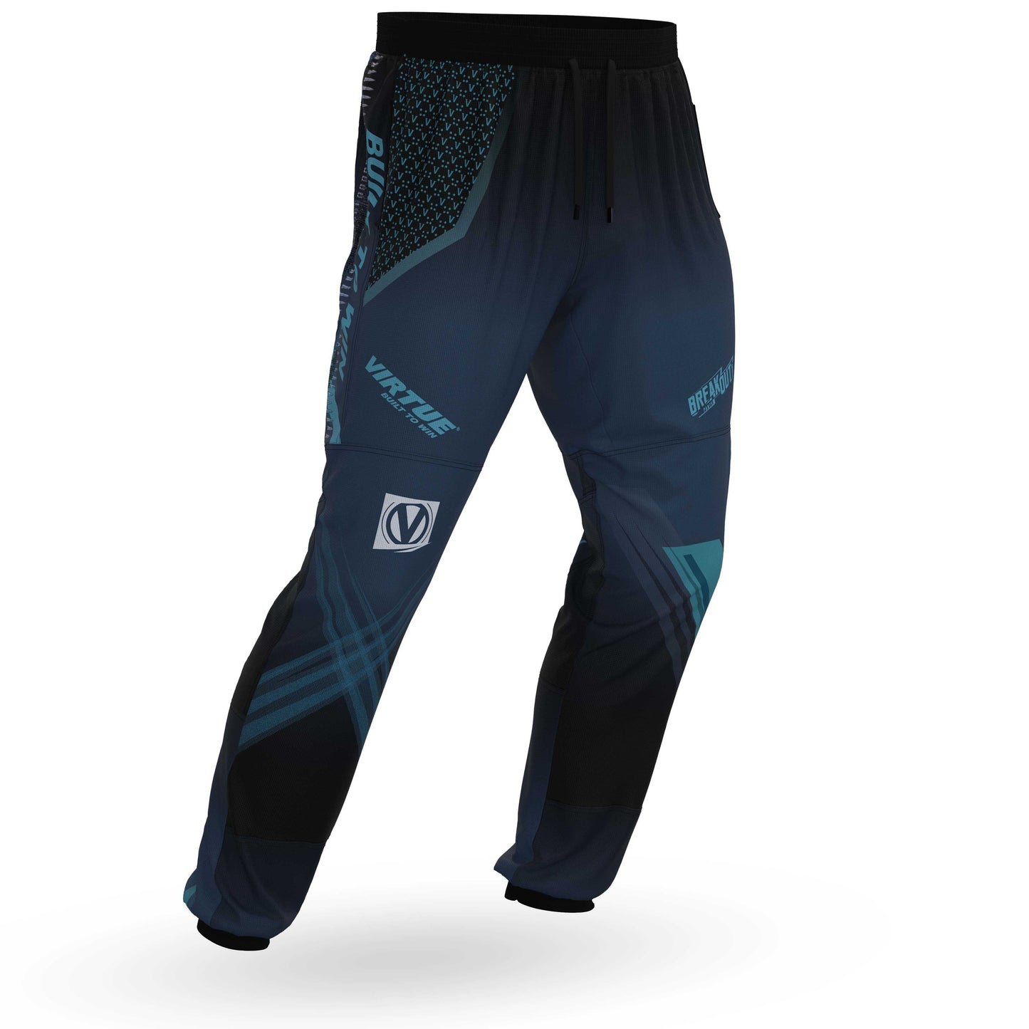 Virtue Breakout Jogger - Bullets Cyan